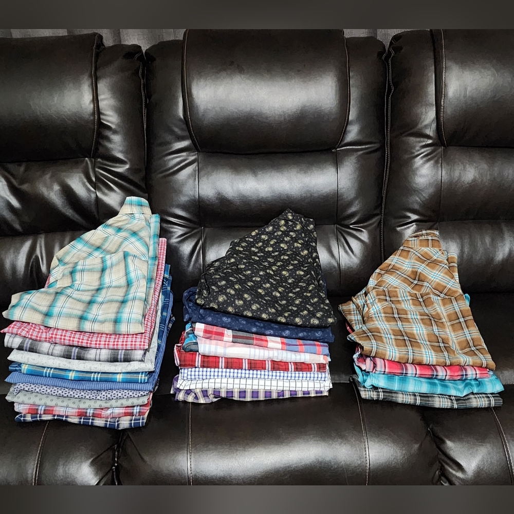 Wrangler button shirts